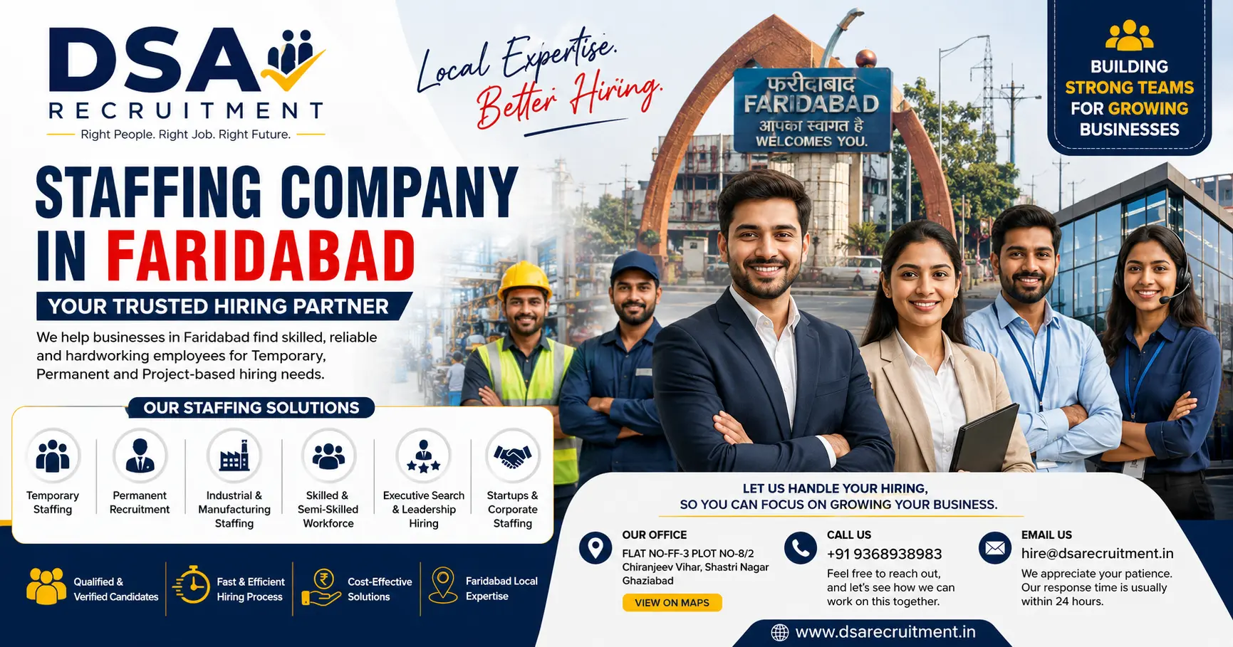 Staffing Company in Faridabad